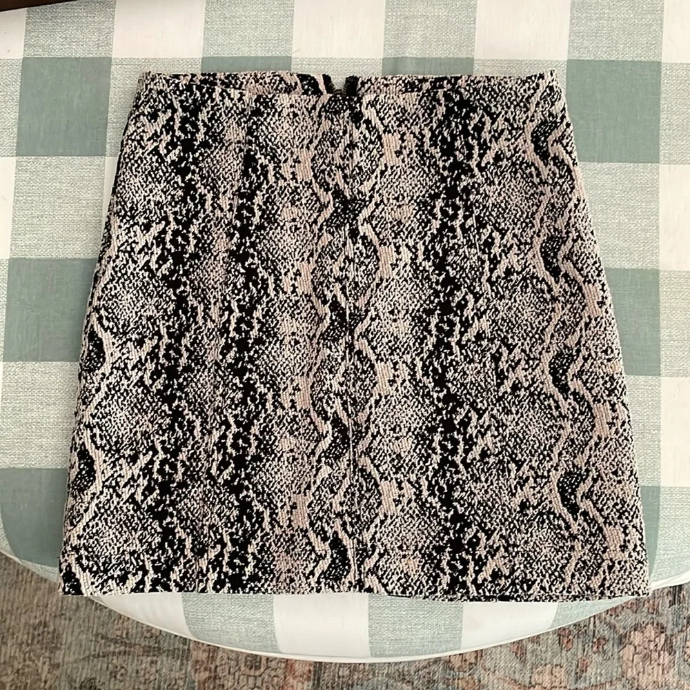 Free People Snake Mini Skirt, FP women’s snakeskin eras tour concert outfit - Picture 2 of 7